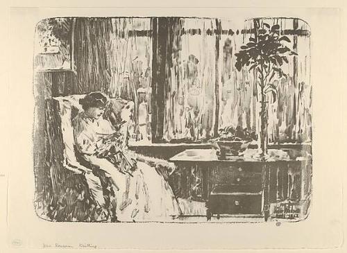 Broad Curtain (Mrs. Hassam Knitting)
