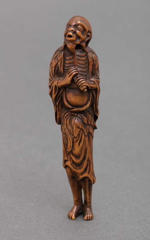 Netsuke: Daoist Immortal Tekkai Sennin