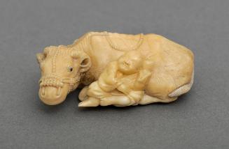 Netsuke: Ox and Herdsboy