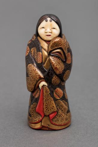 Netsuke: Okame Goddess