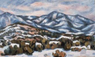 Winter Landscape: New Mexico