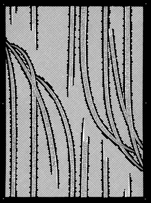 Willow Boughs on a Diamond Lattice