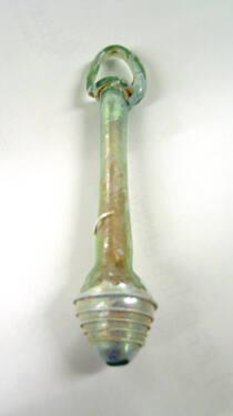 Unguentarium with loop handle