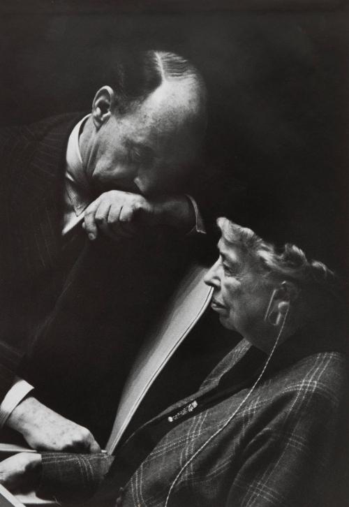 Eleanor Roosevelt and Adlai Stevenson