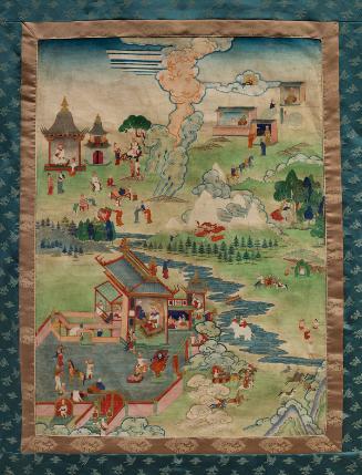 Illustrated Stories the Buddhist Literature Avadanakalpalata
1) The Awakening of King Prabhasa 
2) The Generosity of King Srisena 
3) King Manicuda’s Perfection of Giving
