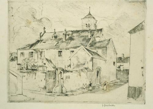 Church at Ecuelles, near Moret