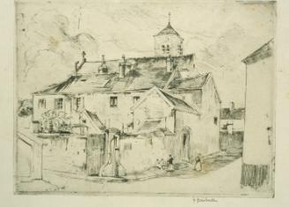 Church at Ecuelles, near Moret