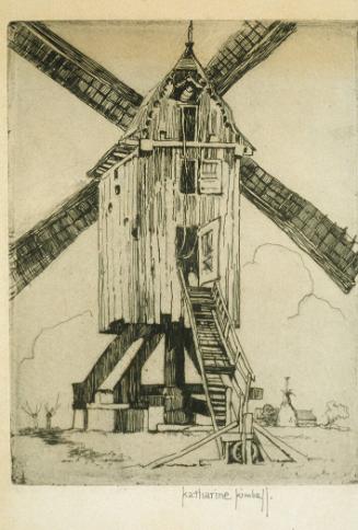 Windmill at Le Cob, Belgium