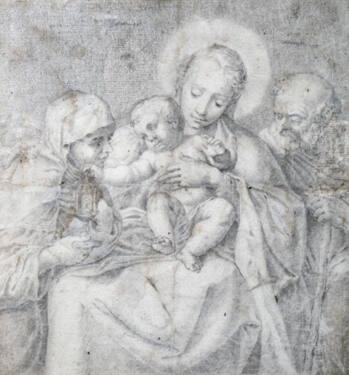 Holy Family with St. Claire