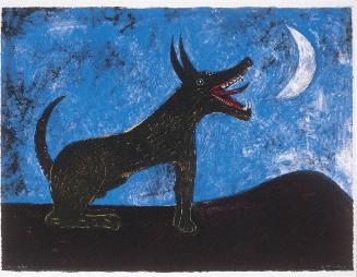 Perro de luna