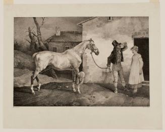 Old Horse at the Inn Door