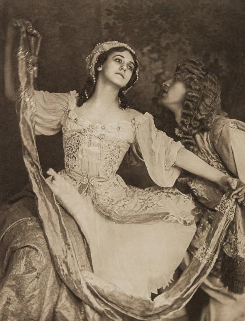 Madame Thamar Karasavina and Monsieur Adolph Bolm, Le Pavillon d’Armide (Tamara Karsavina and Adolf Bolm in The Pavilion of Armide)