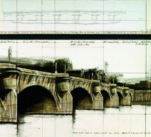 The Pont Neuf, Wrapped (Project For Paris)