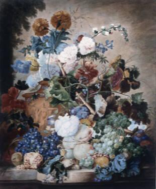 Fruit and Flowers in a Classical Urn