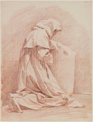 Drapery Study: Kneeling Hooded Monk