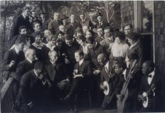 Al Kaufman, Founder of Paramount, at the Home of William Mehling, Deerfield, Massachusetts