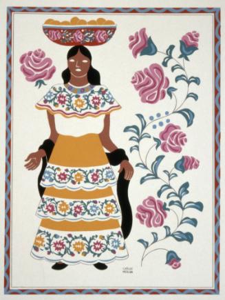 Tehuanas, Oaxaca, from the portfolio, "Trajes Regionales Mexicanos"