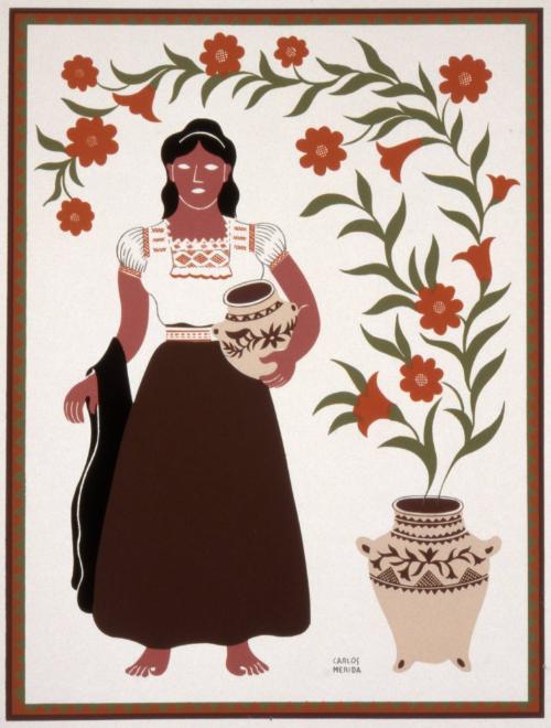 Criolla de Costa Chica, Guerrero, from the portfolio, "Trajes Regionales Mexicanos"