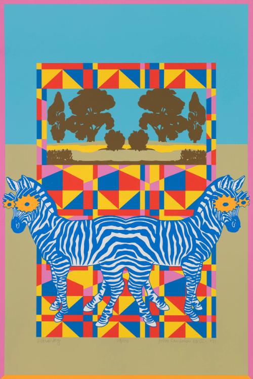 ZebrarbeZ, from the portfolio, "Night Croquet"