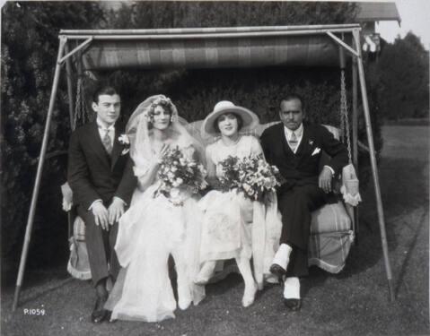 Mary Pickford and Douglas Fairbanks