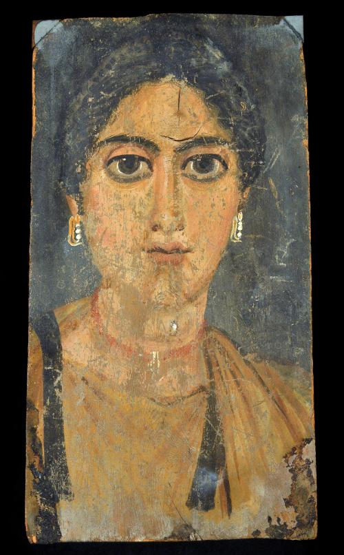 Mummy portrait of a woman