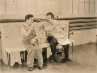 Charlie Chaplin and Stanley Sanford in "Modern Times"
