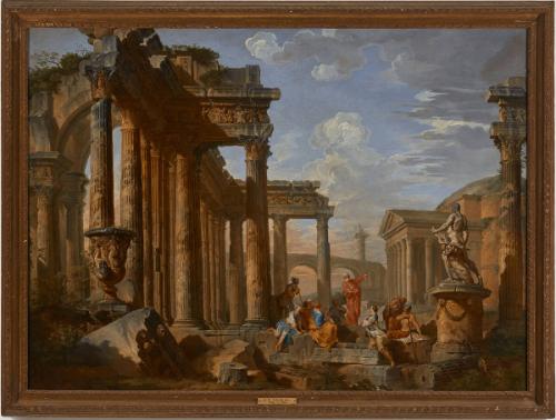 Saint Paul Preaching Among the Ruins