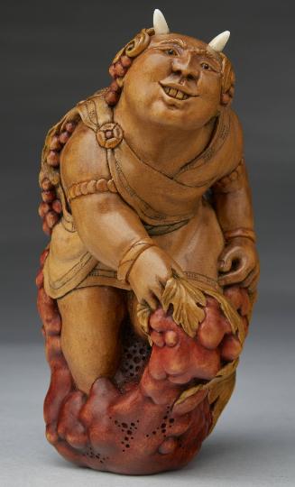 Netsuke: A Carving of Bacchus