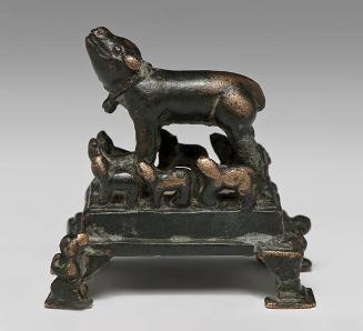 Marichi, Buddhist Solar Deity Depicted as a Sow with Babies