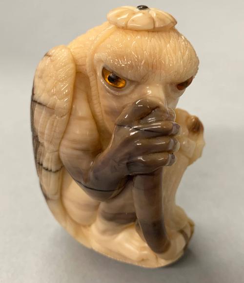 Netsuke: Tengu (legendary creature from Japanese folk religion)