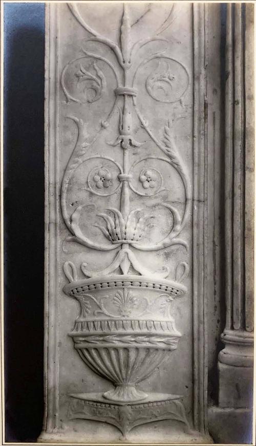 Untitled (from portfolio: "The Tabernacle of the Sacrament by Desidero Da Settignano and Assistants: Studies In The History and Criticism of Sculpture, Volume V")