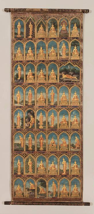Forty Attitudes or Poses of Buddha