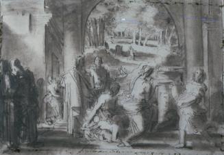 Figures in an Architectural Setting