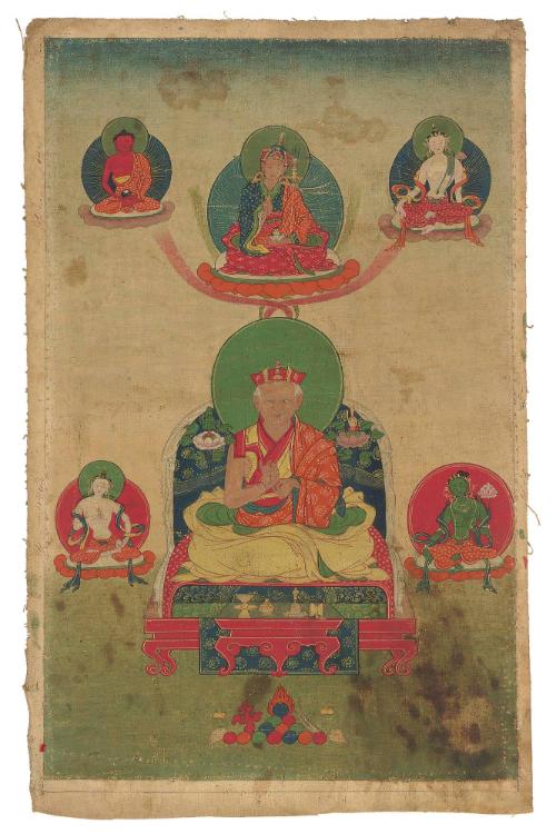Portrait of a Sharmapa Lama
