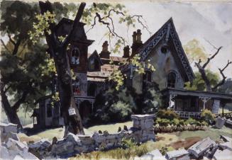 On a Back Road (Mansion for Sale)
