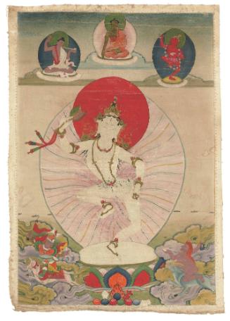 Thangka of Machig Labdron