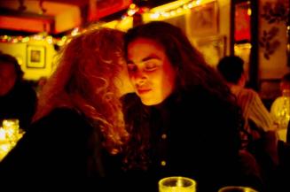 Lynette and Donna at Marion's Restaurant, NYC