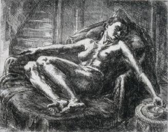 Nude With Cigarette