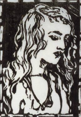 Untitled (portrait of a girl)