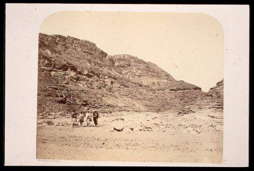 Wády Igná. The Maghárah or Turquoise Mines