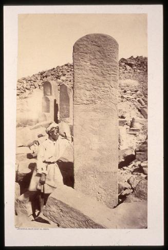 Serábit el Khádim. Stelæ and Ruins