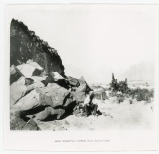 Wady Mukatteb. Rock Inscription