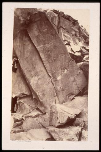 Wady Mukatteb. Inscribed Rock