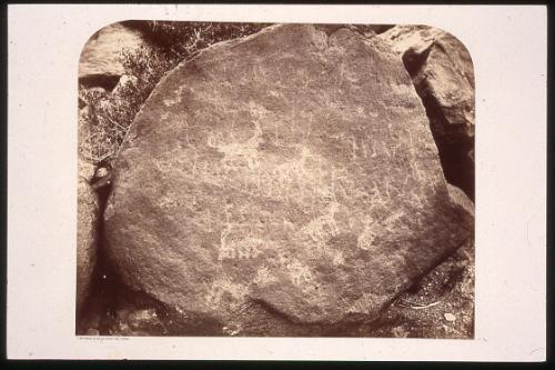 Wady Aleyát. Inscribed Rock