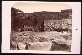 North Wall of Convent showing Entrance