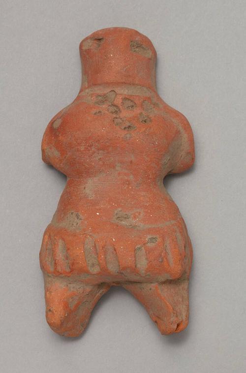 Bird-Headed Female Figure with Incised Girdle