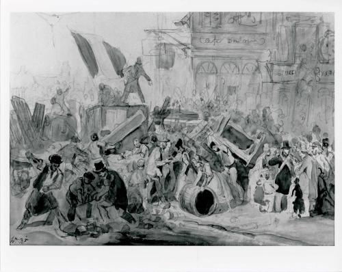 The Barricades: July 29, 1830 (Les Barricades. L'Episode de 29 Juillet 1830)
