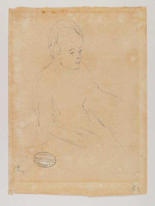A Study of a Seated Lady