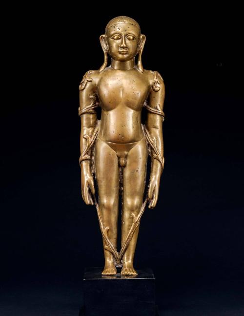 Jain Hero Bahubali in "Body Abandonment" Posture