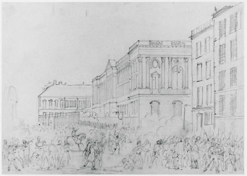 Taking of the Louvre in 1830